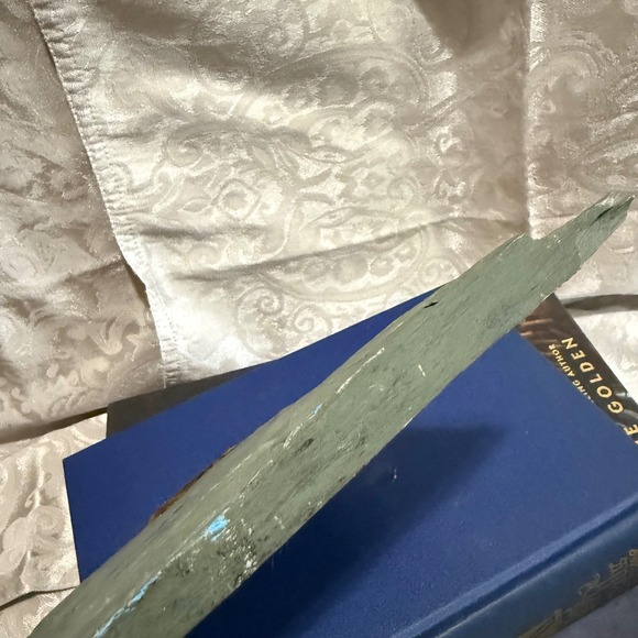 Vintage 75' Hand Painted Canvasback Duck Slate Stone Signed Folk wall Art Decor - Picture 4 of 8